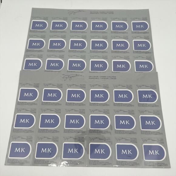 Lot of Mary Kay Signature Eye Color Eye Shadow Sample Cards 72 Total - Picture 2 of 5